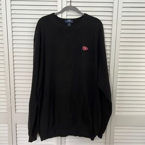 Vantage North Carolina Arrow Head Knit Sweatshirt Men's 2X Cotton Winter